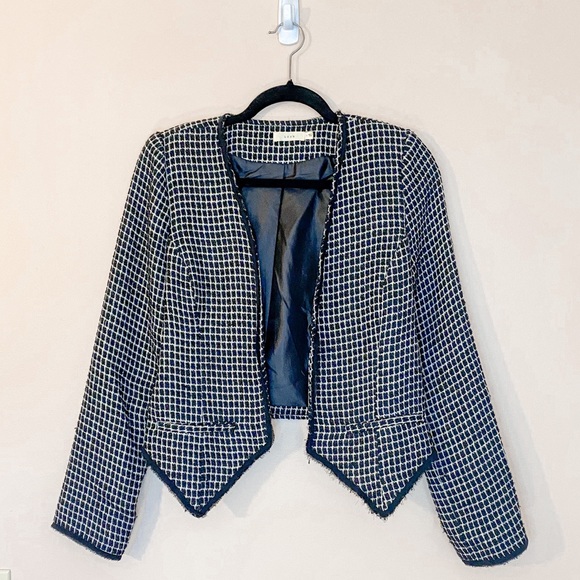 Lush Jackets & Blazers - Lush Tweed Blazer Jacket Size Medium